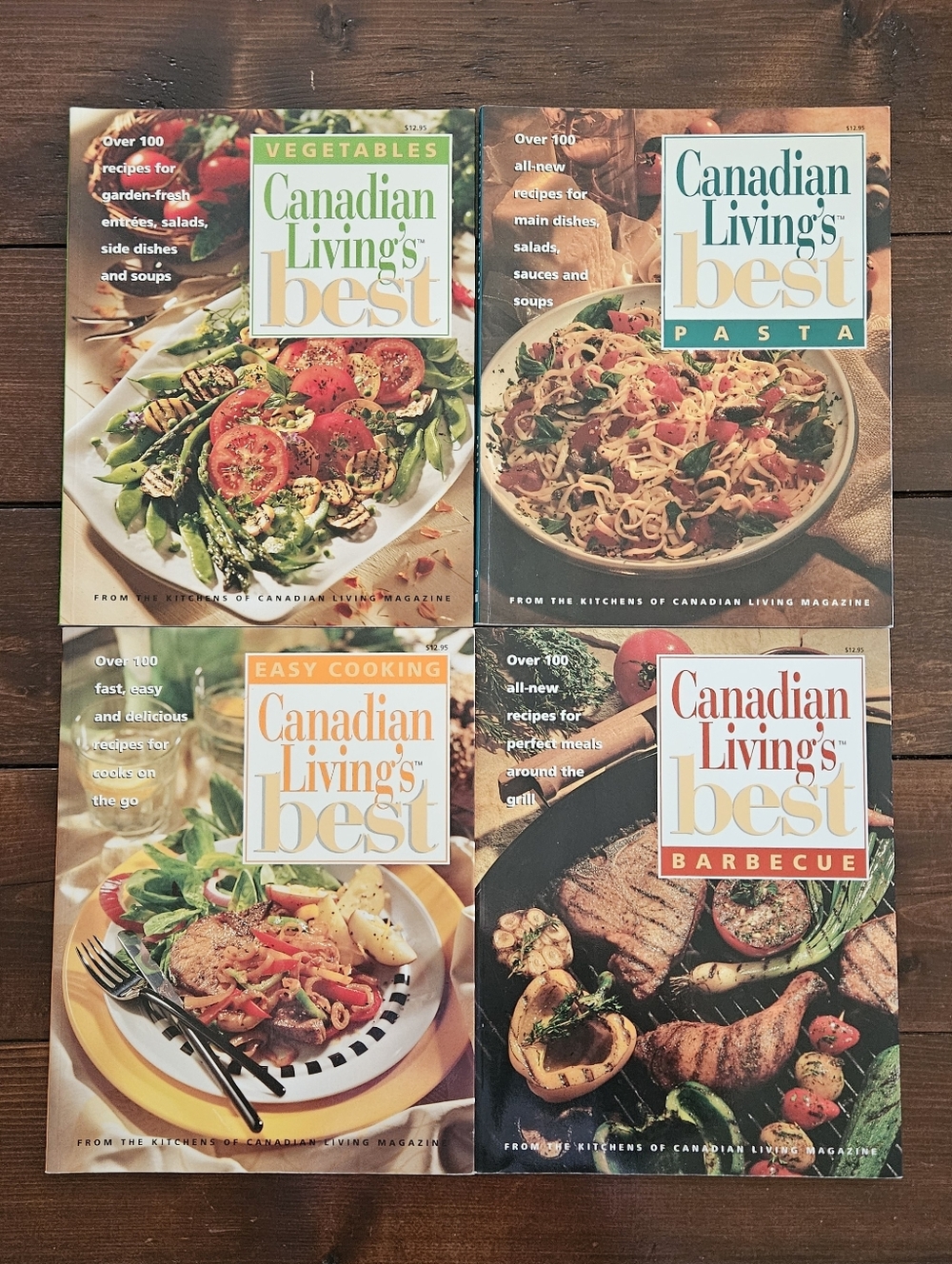 Canadian Living's Best: Vegetables, Pasta, Easy Cooking & Barbecue Paperback